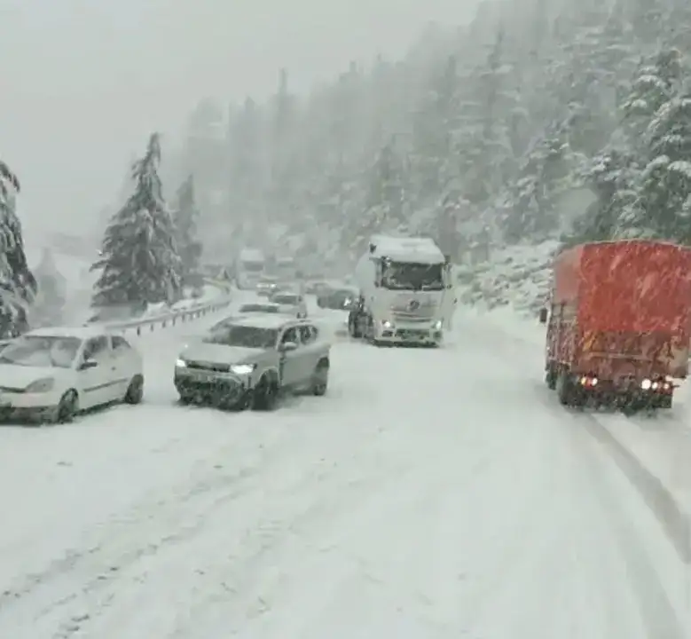 Alacabel'de Kar Kalınlığı 25 Santimetre 5